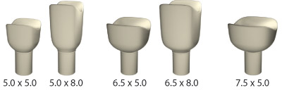 Healing Abutments with a 3.0mm Post