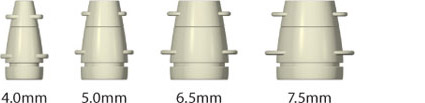 Temporization Sleeves for Non-Shouldered Abutments