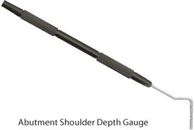 Stealth Abutment Shoulder Depth Gauge