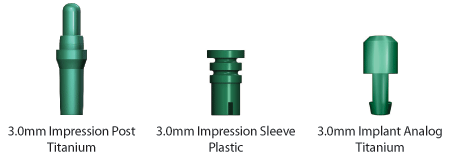 3.0mm Impression Components